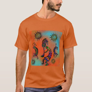 SÜDWESTLICHE KOKOPELLI-KUNST T-Shirt