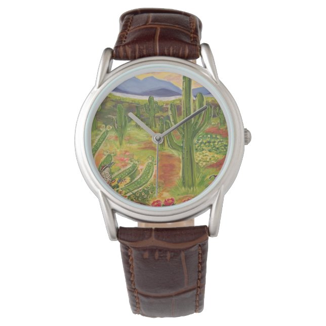Südwestliche Kunst Armbanduhr (Vorderseite)