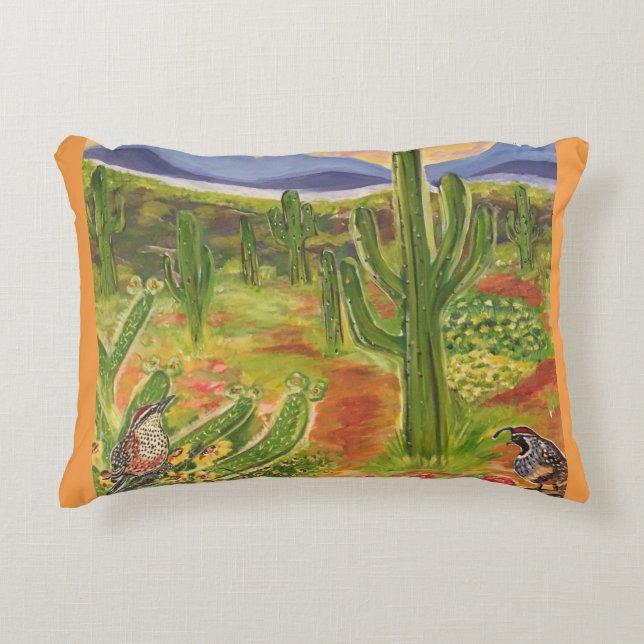 Südwestliche Kunst Dekokissen (Vorderseite)