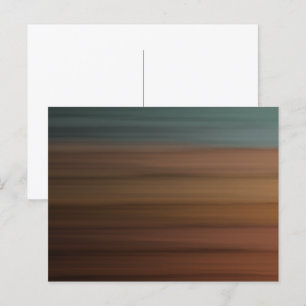 Südwestliche Painted Desert Faux-Holz Postkarte