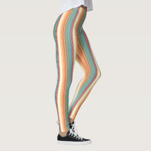 Südwestliche Streifen - Farbmut Leggings