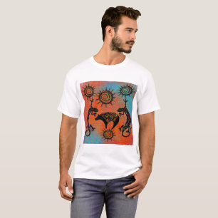 SÜDWESTLICHER BÄR KUNST T-Shirt
