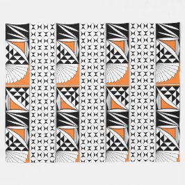 Südwestlicher Indianeraufgang Orange Fleece Blanke