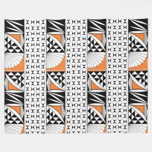 Südwestlicher Indianeraufgang Orange Fleece Blanke