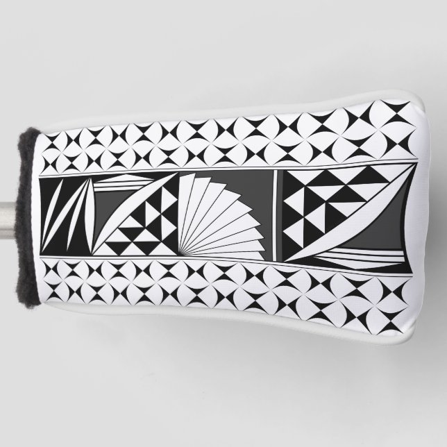 Südwestlicher Indianeraufstieg bei Holzkohle Golf Headcover (Vorderseite)