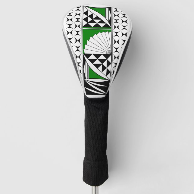 Südwestlicher Indianeraufstieg in Grün Golf Headcover (Vorderseite)