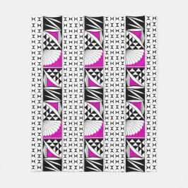 Südwestlicher Indianeraufstieg in Rosa Fleecedecke