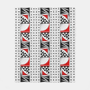 Südwestlicher Indianeraufstieg in Rot Fleecedecke