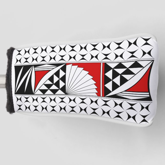 Südwestlicher Indianeraufstieg in Rot Golf Headcover (Vorderseite)