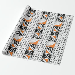 Südwestlicher Sonnenaufgang Orange Gift Wrap Geschenkpapier