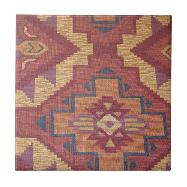 Südwestlicher Stil Muster Tile Fliese (Vorderseite)