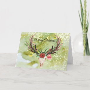 Südwestlicher Weihnachtsschmuck Feiertagskarte
