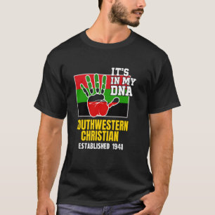 Südwestliches Christentum, SCC, Rot, Schwarz und G T-Shirt