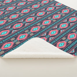 Südwestliches ethnisches Stammes- Muster Sherpadecke