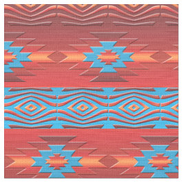 Südwestliches ethnisches Stammes- Muster Stoff