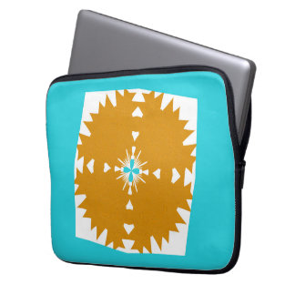 Südwestliches Farbmuster von Vibes Laptopschutzhülle