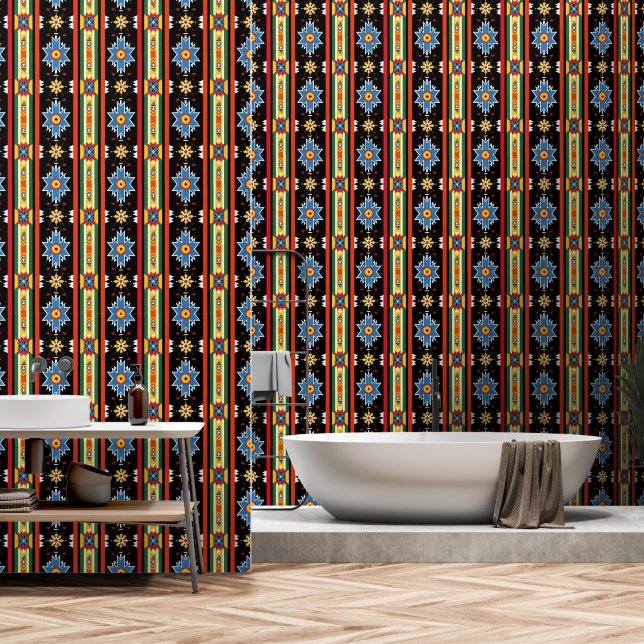 Südwestliches Indianerbild Tapete (Badezimmer)