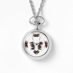 Südwestliches Indianermuster Armbanduhr