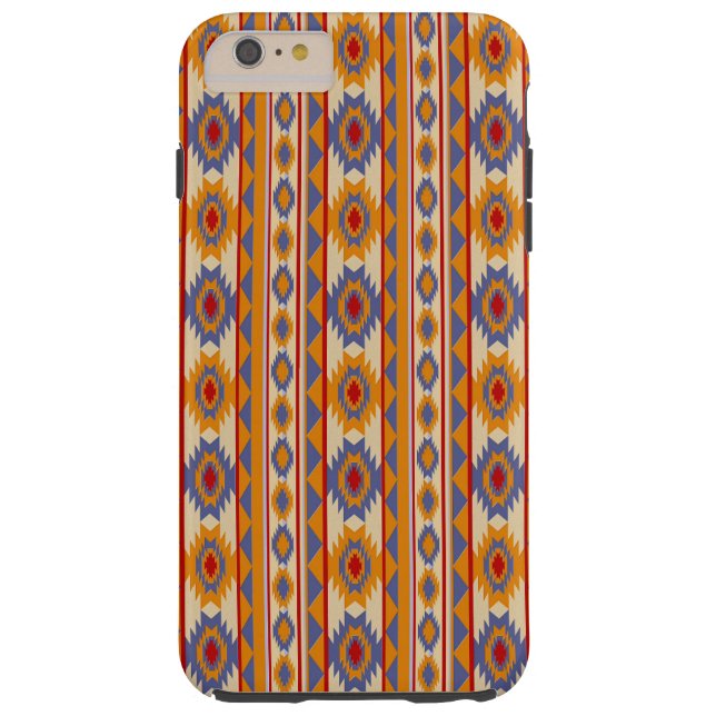 Südwestliches Stammes- Muster Case-Mate iPhone Hülle (Rückseite)