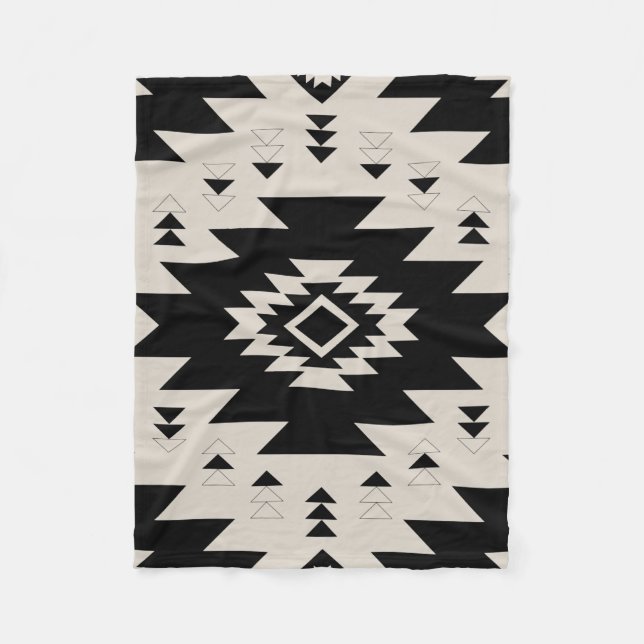 Südwestmuster Fleecedecke (Vorderseite)