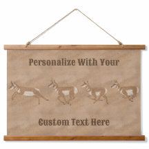 Südwestpronghorn Antelope Herd Personalisiert