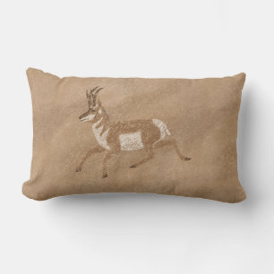 Südwestpronghorn Running Antelope Lendenkissen