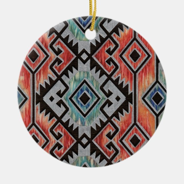 Südwestsilber Keramik Ornament (Vorne)