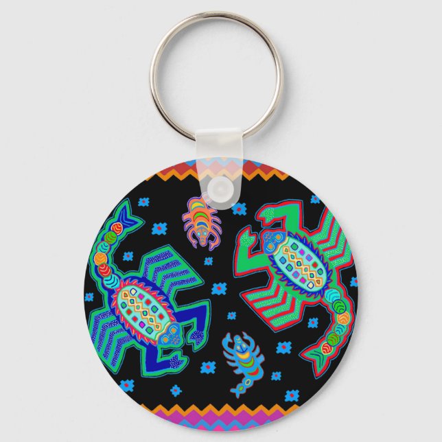 Südwestskorpione an meiner Mauer Schlüsselanhänger (Vorderseite)