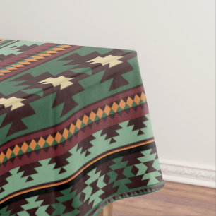 Südweststämmiger Grünbraun Tischdecke