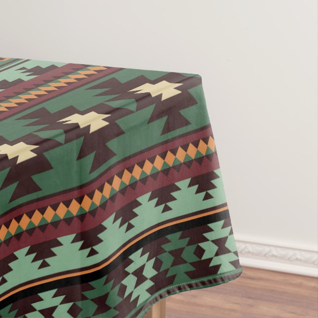 Südweststämmiger Grünbraun Tischdecke (Beispiel)