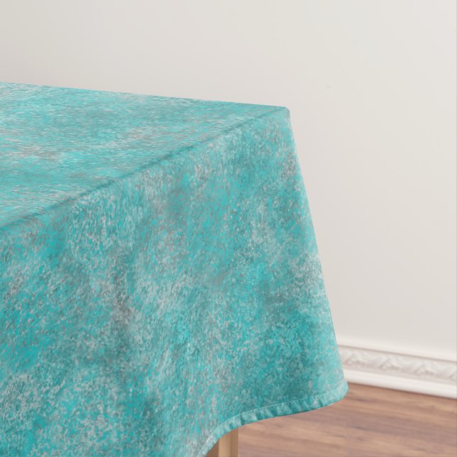 Südwesttürkis Tischdecke (Beispiel)