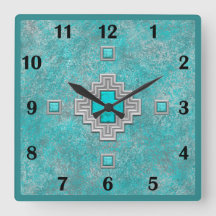 Südwestturquoise Stone Geometric Basic Numbers