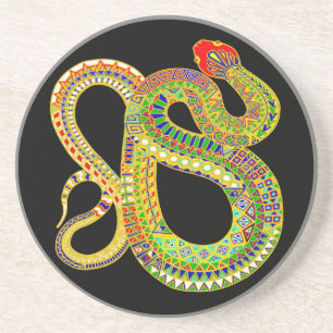 Südwestwüste Rattler Getränkeuntersetzer