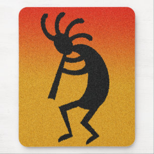 Südwestwüsten-Sonnenuntergang Kokopelli Mousepad