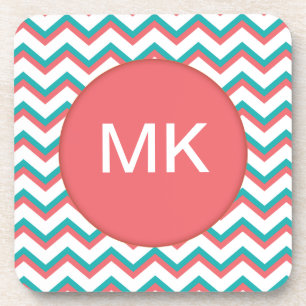 SüdwestZickzack Muster Getränkeuntersetzer