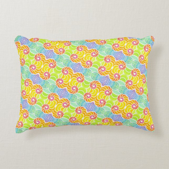 Sue Mosaic Throw Pillow Dekokissen (Vorderseite)