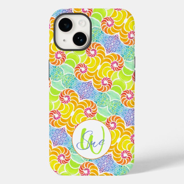 Sue Mosaik-iPhone-Hülle Case-Mate iPhone 14 Hülle (Rückseite)