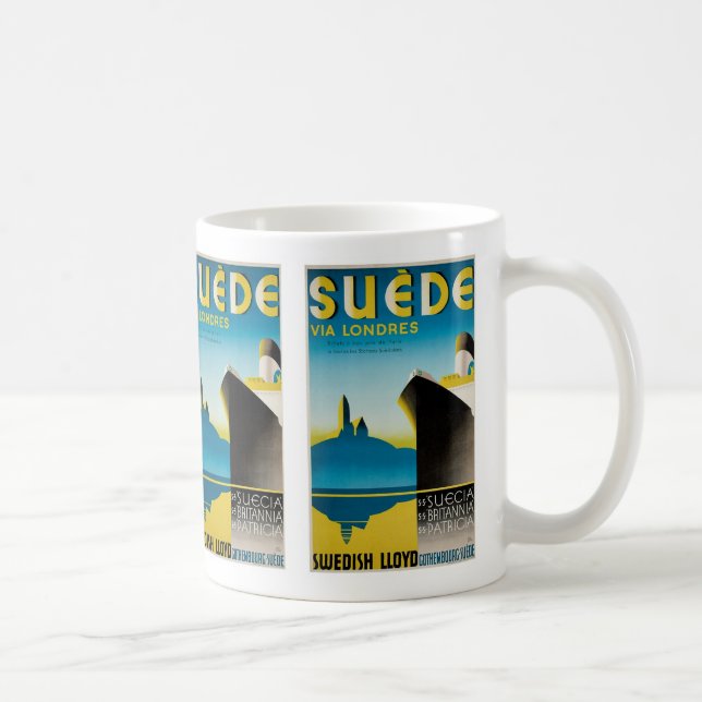 Süede via Londres Kaffeetasse (Rechts)