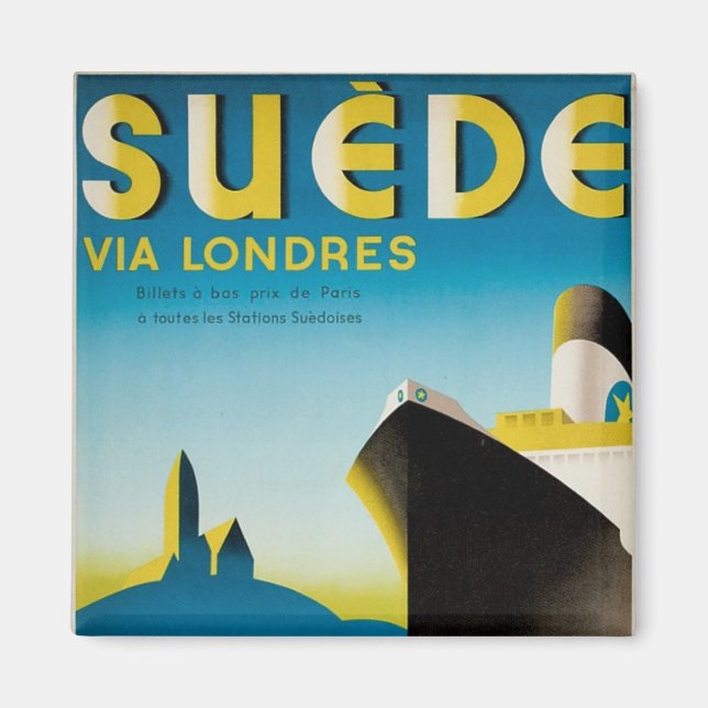 Süede via Londres Magnet (Vorne)