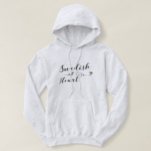 Suédois au sweat - shirt à capuche de coeur, Suède
