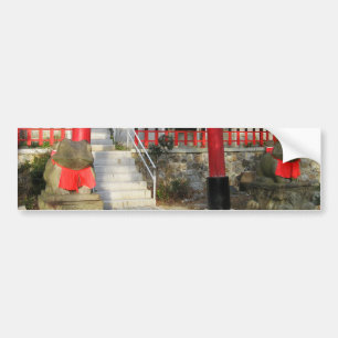 Suehiro Ogami Shrine (Fortune Frog Shrine) Autoaufkleber
