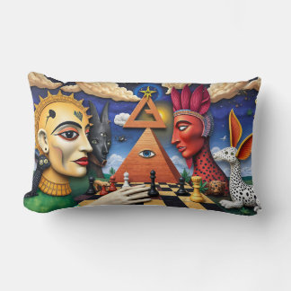 sueño en 3D Lendenkissen