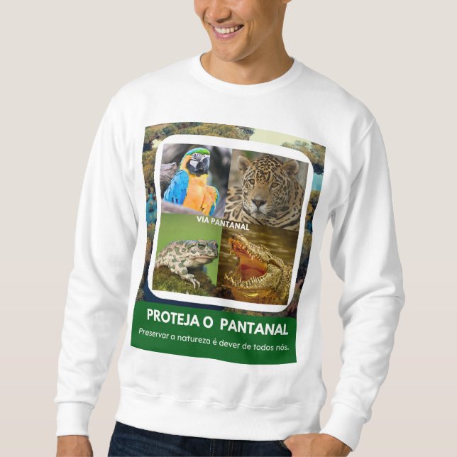 Suéter Básico Masculino Pantanal Sweatshirt (Vorderseite)
