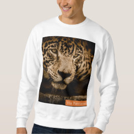 Suéter Básico Masculino Via Pantanal Onça Sweatshirt