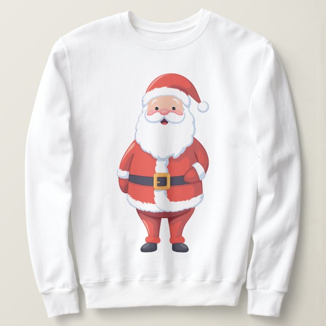 Suéter papai noel  sweatshirt (Design vorne)
