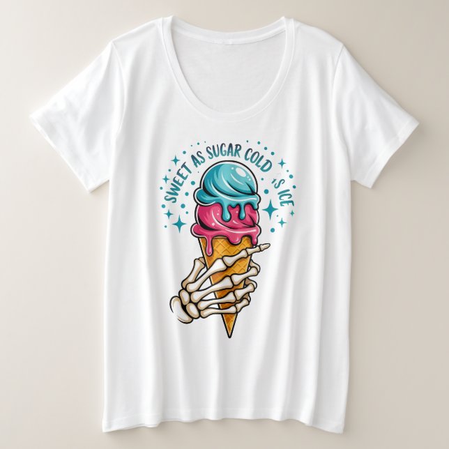 Sueur comme du sucre froid comme de la glace  (Design devant)
