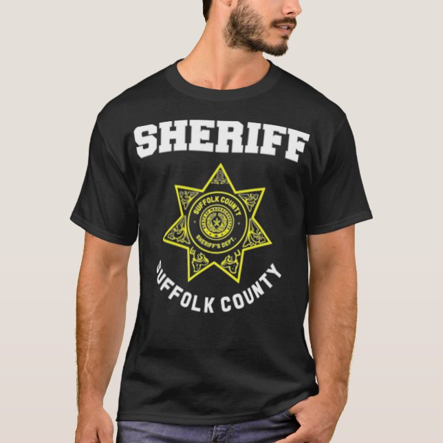 Suffolk County Massachusetts Sheriff Deputies T-Shirt (Vorderseite)