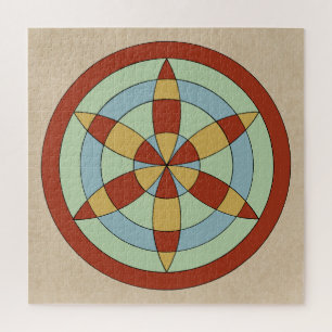 Suffolk Hexafoil (Daisy Wheel), Hexenmark