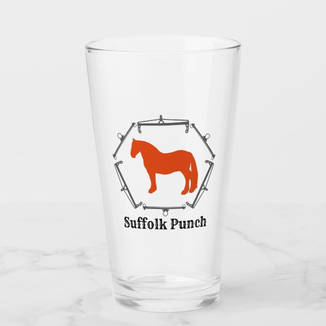 Suffolk Punch Glass Glas (Vorderseite)