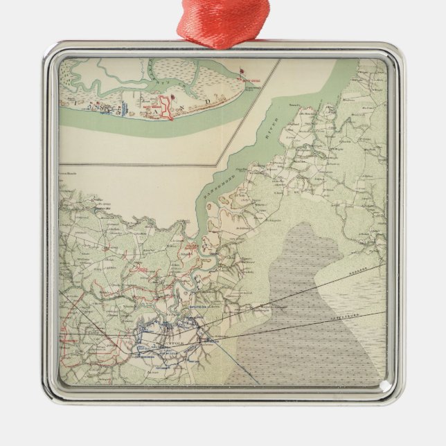 Suffolk u. Nähe Silbernes Ornament (Vorne)